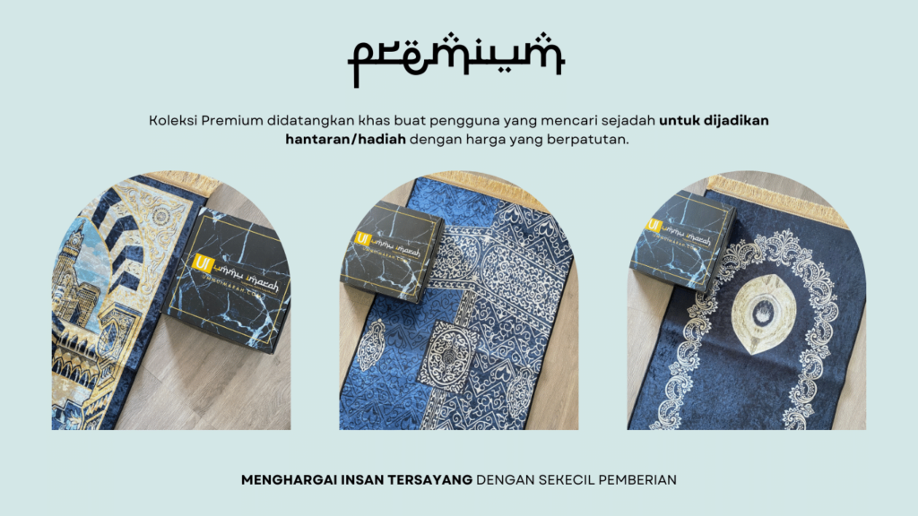 Sejadah Premium Ummu Imarah HQ